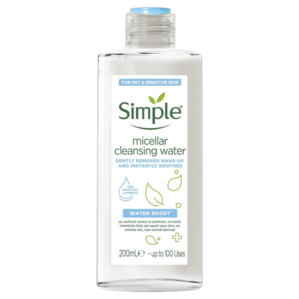 Simple Water Boost Micellar Cleansing Water - 200 ml