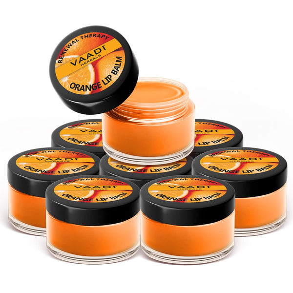 Vaadiherbals Lip Balm Orange & Shea Butter - 80 gms