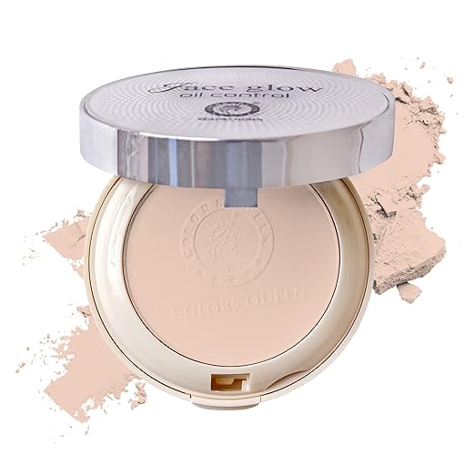 Colors Queen Oil Control Compact Powder 02 Natural - 20 gms