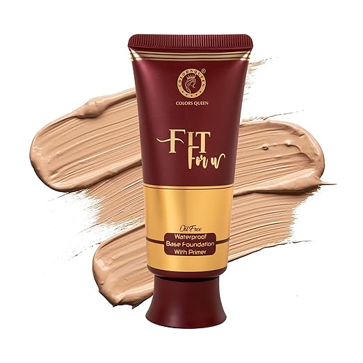 Colors Queen Fit For U Oil Free Foundation Natural Almonds - 50 ml