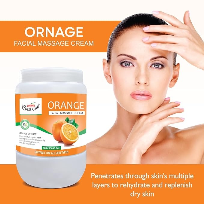 Beeone Orange Massage Cream - 900 ml