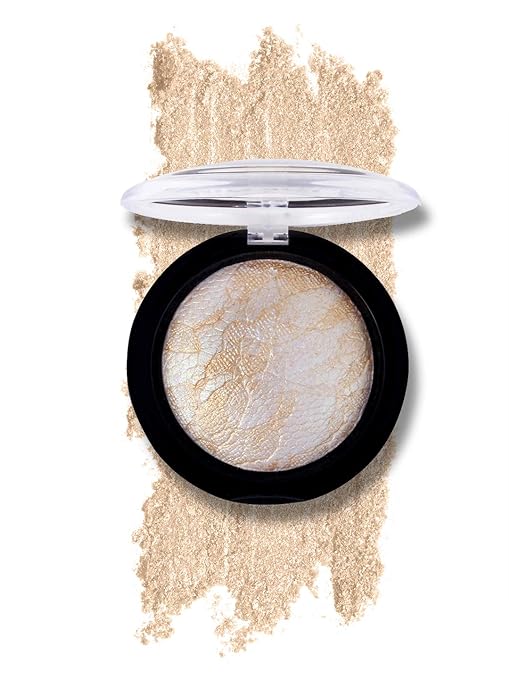 Incolor Miracle Touch Face Makeup Highlighter Shade No. 4 Pearl Gold - 9 gms