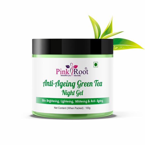 Pink Root Anti Aging Green Tea Night Gel - 100 ml