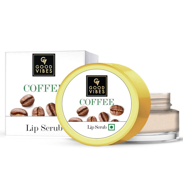 Good Vibes Coffee Lip Scrub - 8 gms