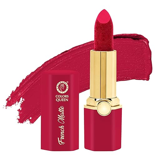 Colors Queen Lipstick Rich Red (Matte) - 3 gms