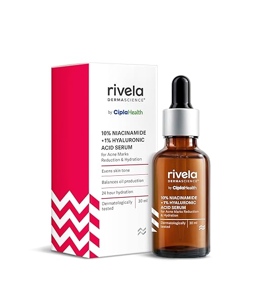 Rivela Dermascience By Cipla 10% Niacinamide Face Serum - 30 ml