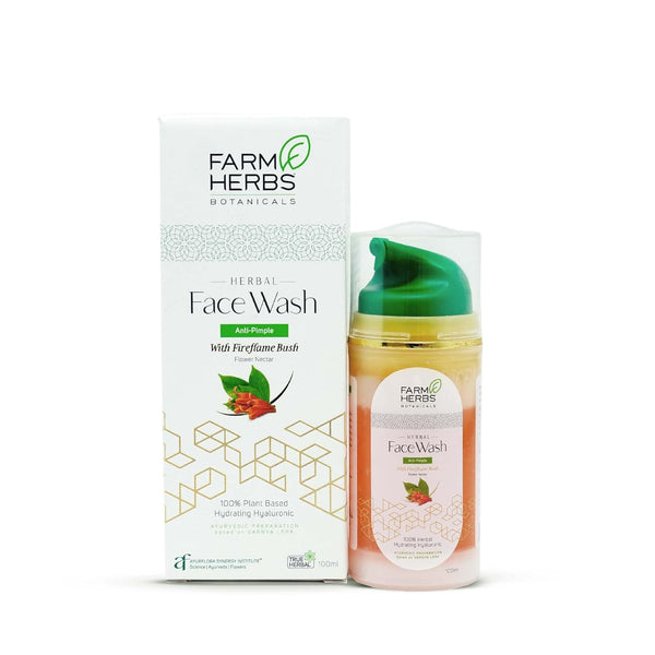 Farmherbs 100% Herbal Face Wash - 100 ml