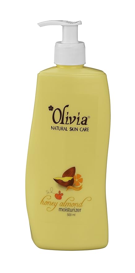 Olivia Honey Almond Moisturizer - 500 ml