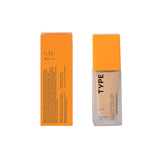 Type Beauty Matte Up Serum Foundation 242 Honey - 150 gms