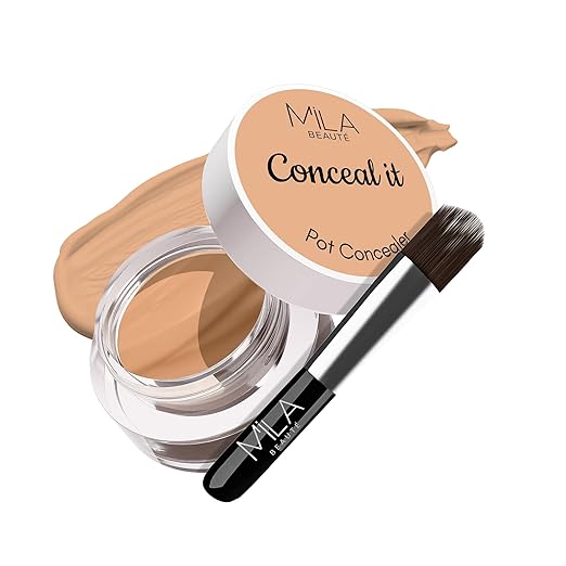 Mila Beaute Conceal It Pot Concealer 08 Sun Beige - 4 gms