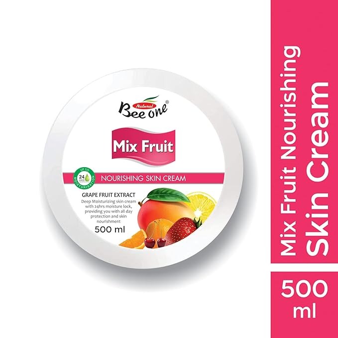 Beeone Nourishing Skin Cream Mix Fruit - 500 ml