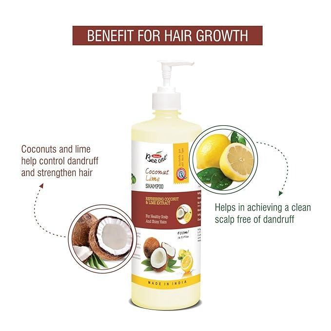 Beeone Shampoo Coconut Lime - 500 ml