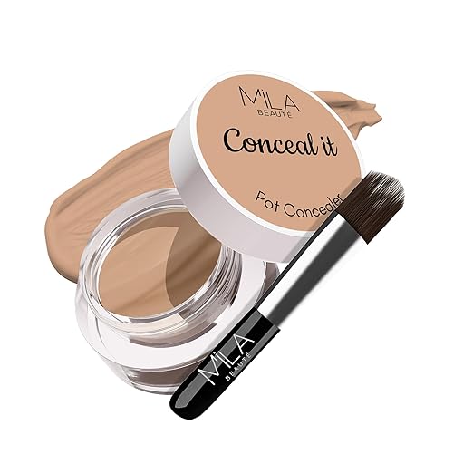 Mila Beaute Conceal It Pot Concealer 09 Hazelnut - 4 gms
