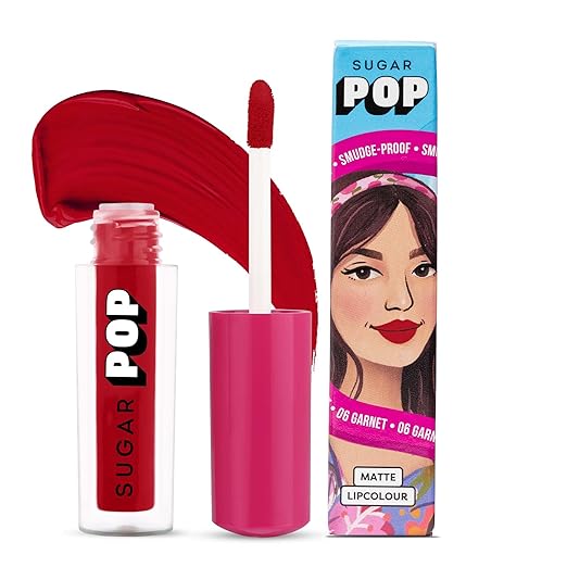 Sugar Pop Matte Lipcolour Garnet (Wine) - 1.6 ml