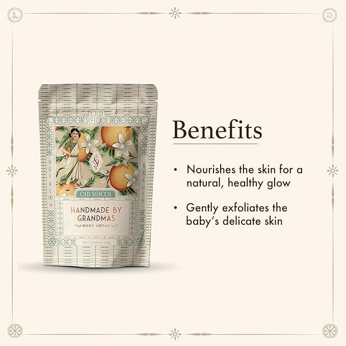 Old School Rituals Handmade by Grandmas Baby Ubtan (Natural Bath Powder - 250 gms
