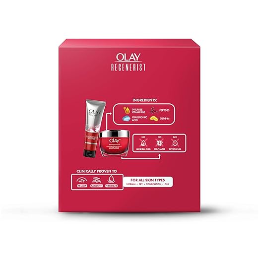 Olay Regenerist Day Cream & Cleanser Combo