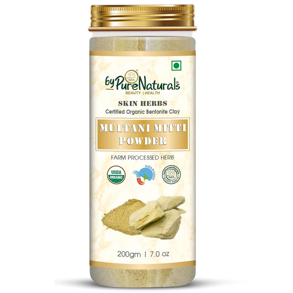 byPureNaturals  Multani Mitti Powder Face Pack - 200 gms