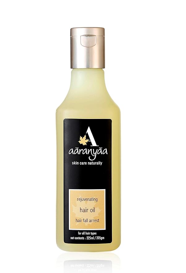 Aaranyaa Rejuvenating Hair Oil For Hair Fall Dandruff Control and Hair Growth - 225 ml