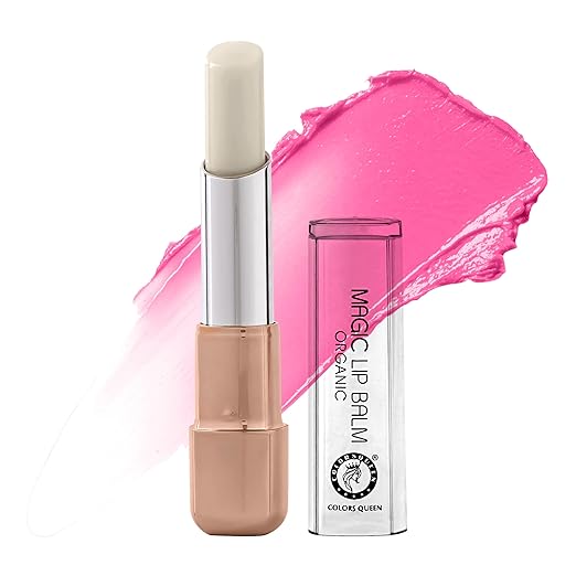 Colors Queen Magic Lip Balm for Dry & Chapped Lips Transparent - 3 gms
