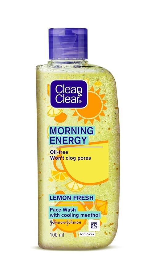 Clean & Clear Morning Energy Lemon Fresh Yellow - 100 ml