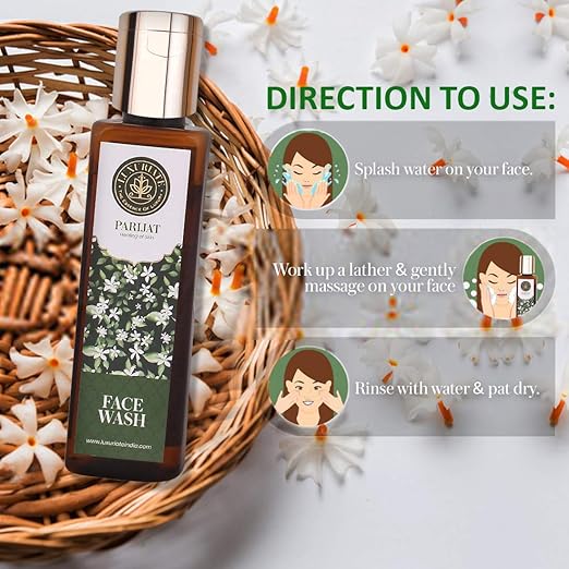 Luxuriate Healing of Skin Parijat Face Wash - 100 ml