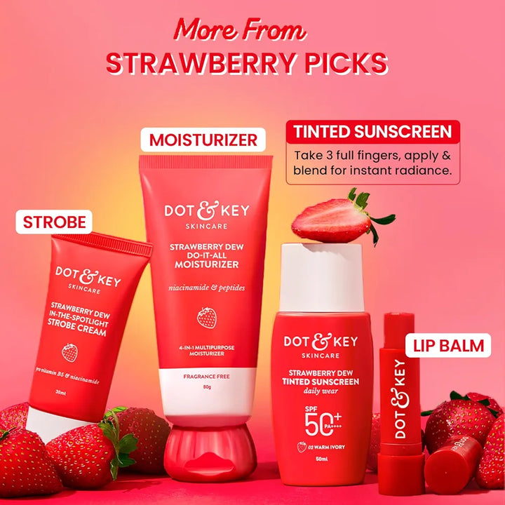Dot & Key Strawberry Dew Tinted Sunscreen SPF 50+ Pa++++ - 50 ml