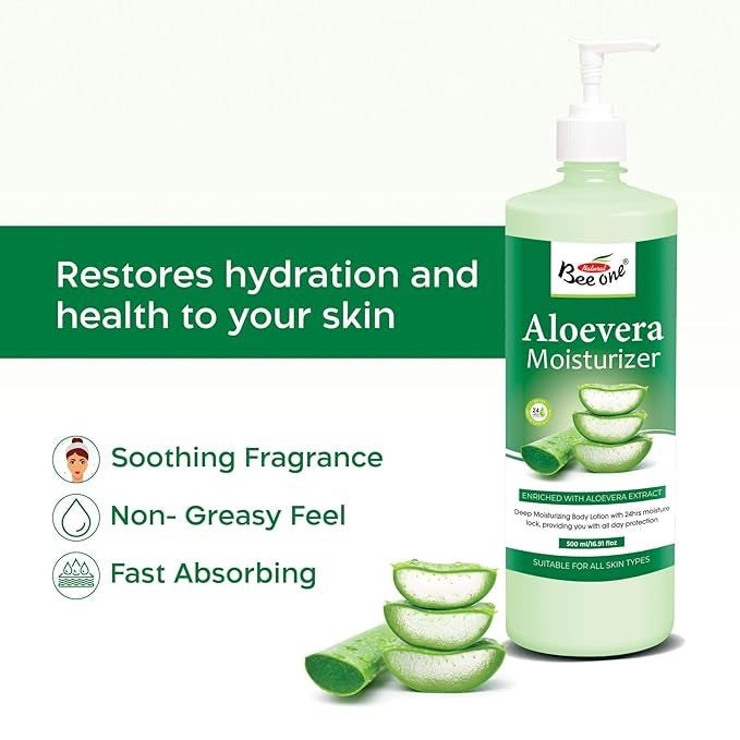 Beeone Aloe Vera Moisturizer - 500 ml