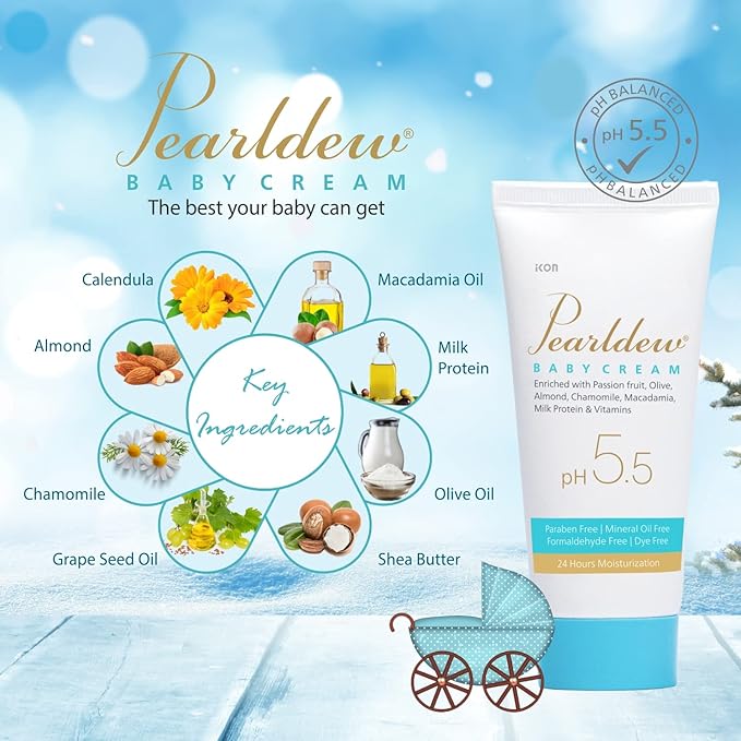 Pearldew Baby Cream - 50 Gms