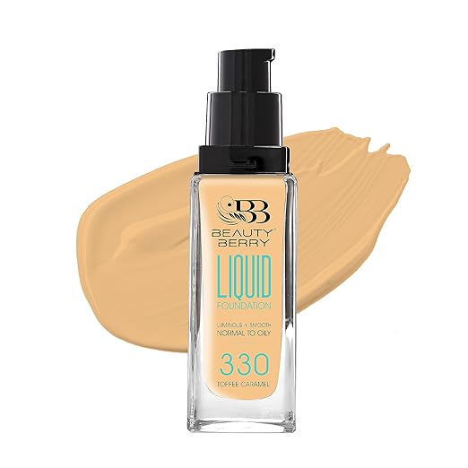 Beauty Berry Fit Me Liquid Foundation 330 Toffee Caramel - 33 ml