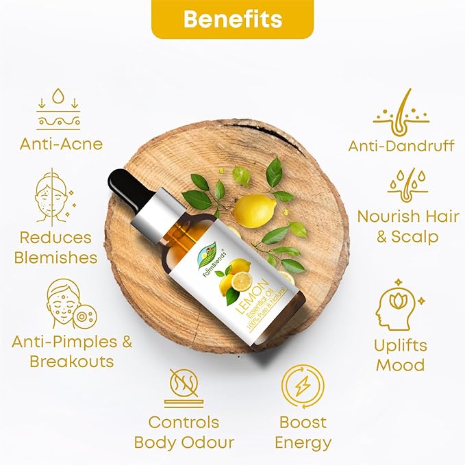 Farm Blends Lemon Essential Oil - 15 ml