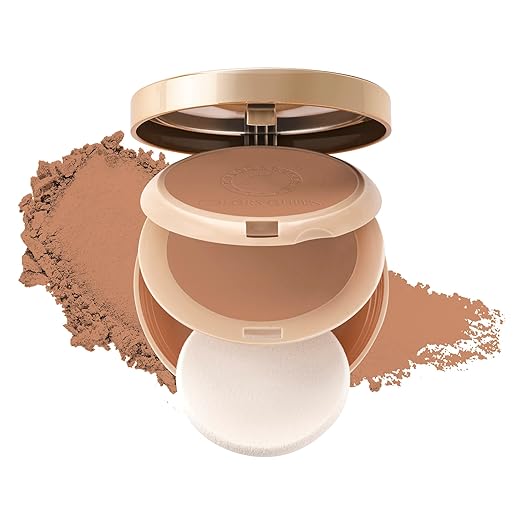Colors Queen Brightness 2 in 1 Compact Powder 03 Golden Sand - 20 gms