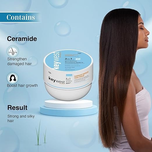 Keywest Professional Damage Repair Hair Mask - 200 gms