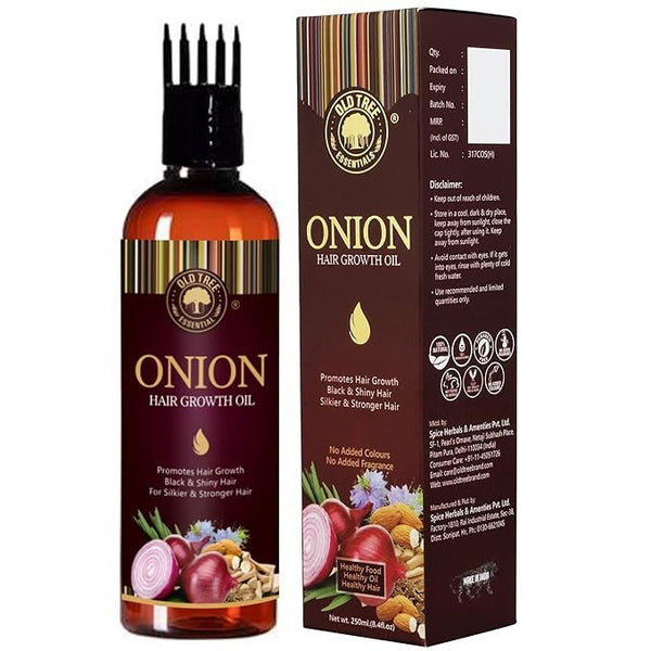 Old Tree Pure & Natural Onion Hair Oil for Hair - 100 ml