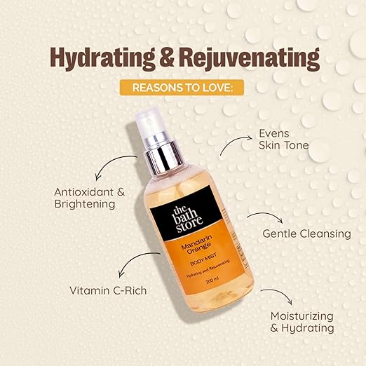 The Bath Store Mandarin Orange Women Body Mist - 200 ml