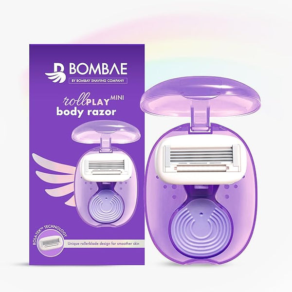 Bombae Rollplay MINI Portable Body Razor for Women - 1 Pcs