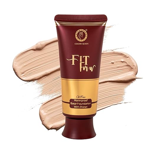 Colors Queen Fit For U Oil Free Foundation Golden Beige - 50 ml