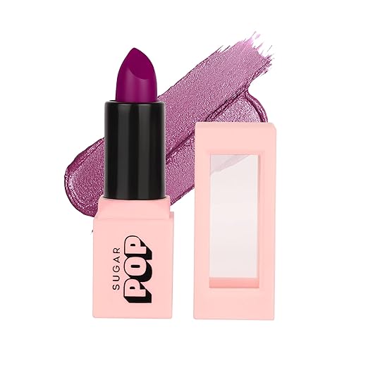 Sugar Pop Satin Matte Lipstick Orchid (Light Purple)  - 3 gms