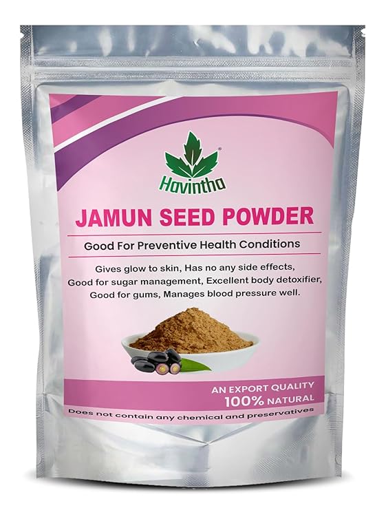 Havintha Jamun Seeds Powder - 227 gms