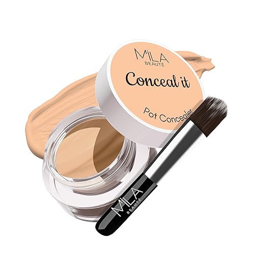 Mila Beaute Conceal It Pot Concealer 04 Medium Beige - 4 gms