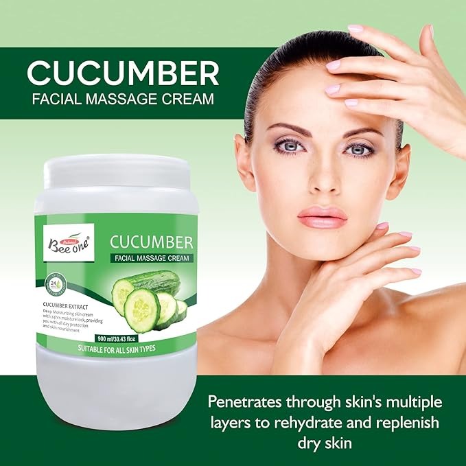 Beeone Cucumber Massage Cream - 900 ml