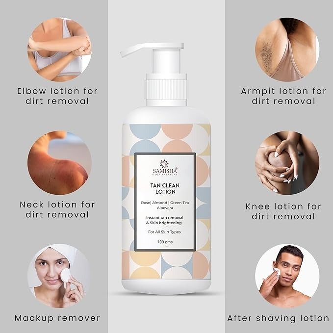 Samisha Instant Tan Removal Cream - 100 gms