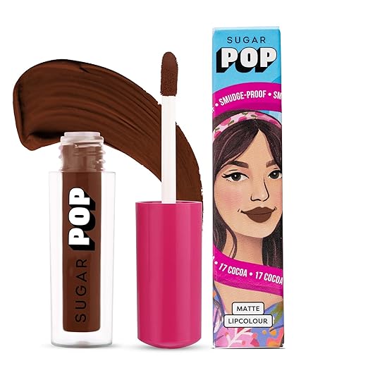 Sugar Pop Matte Lipcolour Cocoa (Chocolate Brown) - 1.6 ml