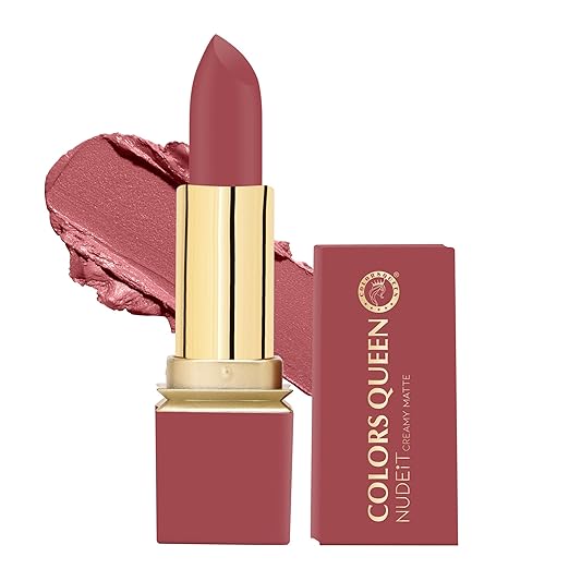 Colors Queen Lipstick 07 Party Pink (Matte) - 4 gms