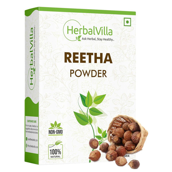 Herbvilla Pure Reetha Powder - 200 gms