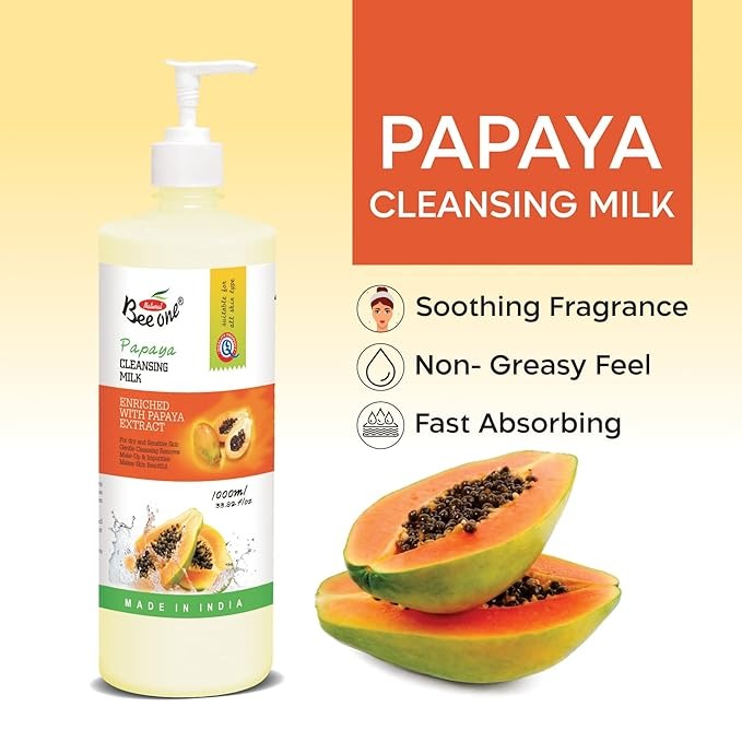 Beeone Papaya Cleansing Milk - 1000 ml