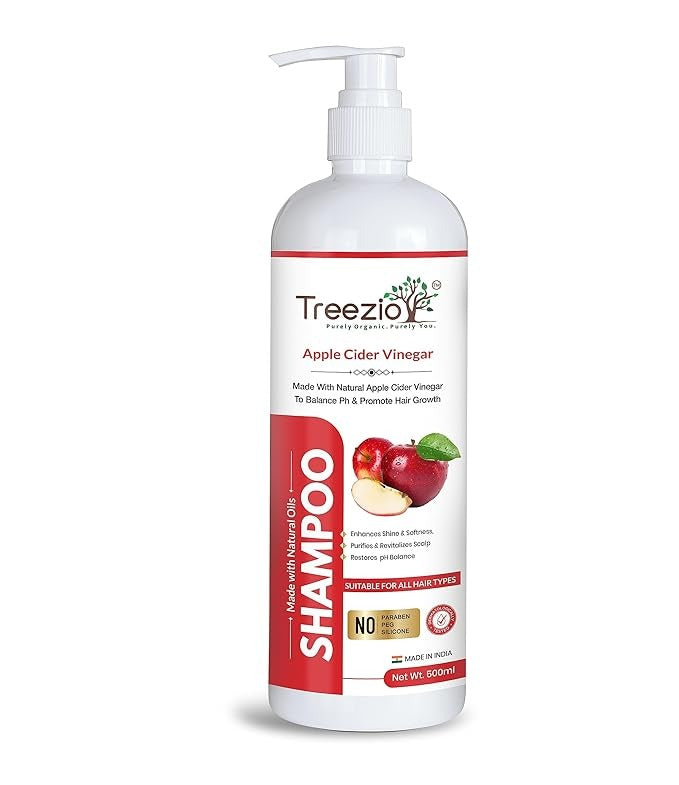 Treezio - Apple Cider Vinegar Shampoo - 500 ml