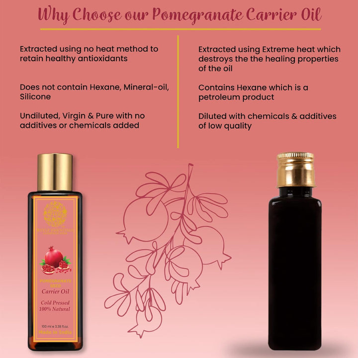 Ryllz Essentials Pomegranate Seed Carrier Oil - 100 ml