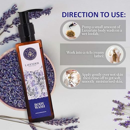 Luxuriate Lavender Buds of Beauty Fresh Body Wash - 200 ml
