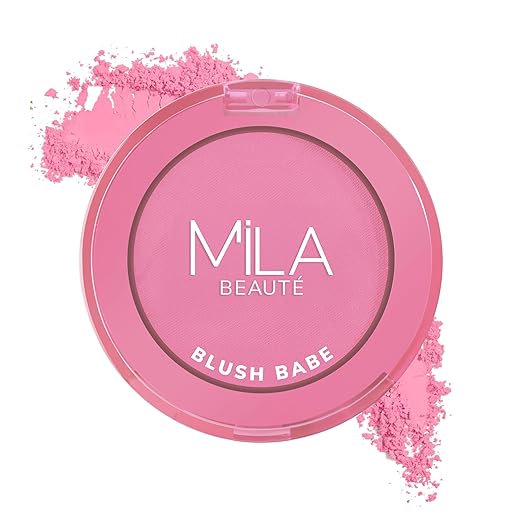 Mila Beaute Blush Babe Powder Blush Candy Pink - 5 gms