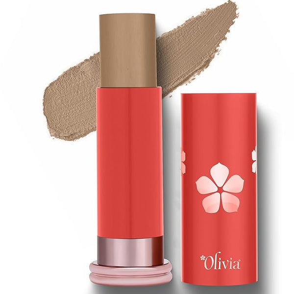 Olivia SkinSync Make Up Stick Foundation Shade 08 Dusted Mocha - 15 gms